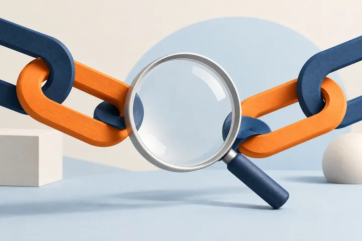 Original conceptual illustration for Ahrefs Free — audits and backlinks for your own site