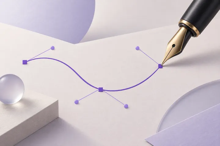 Original conceptual illustration for Inkscape — scalable diagrams and vector artwork